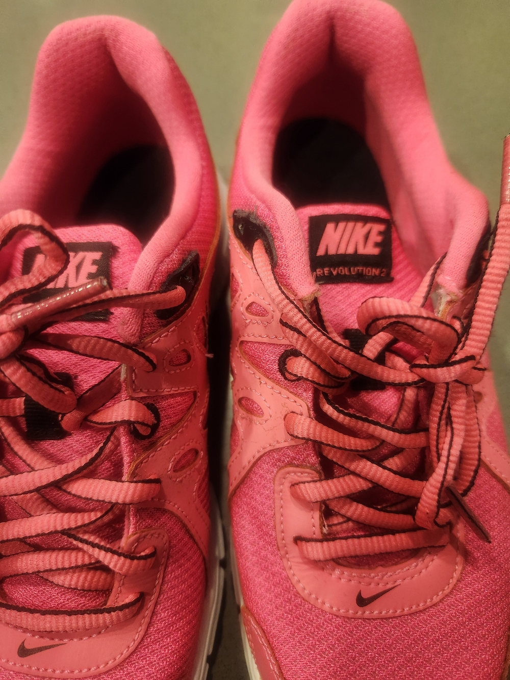 Nike Women's Pink Running Shoes - Revolution 2
